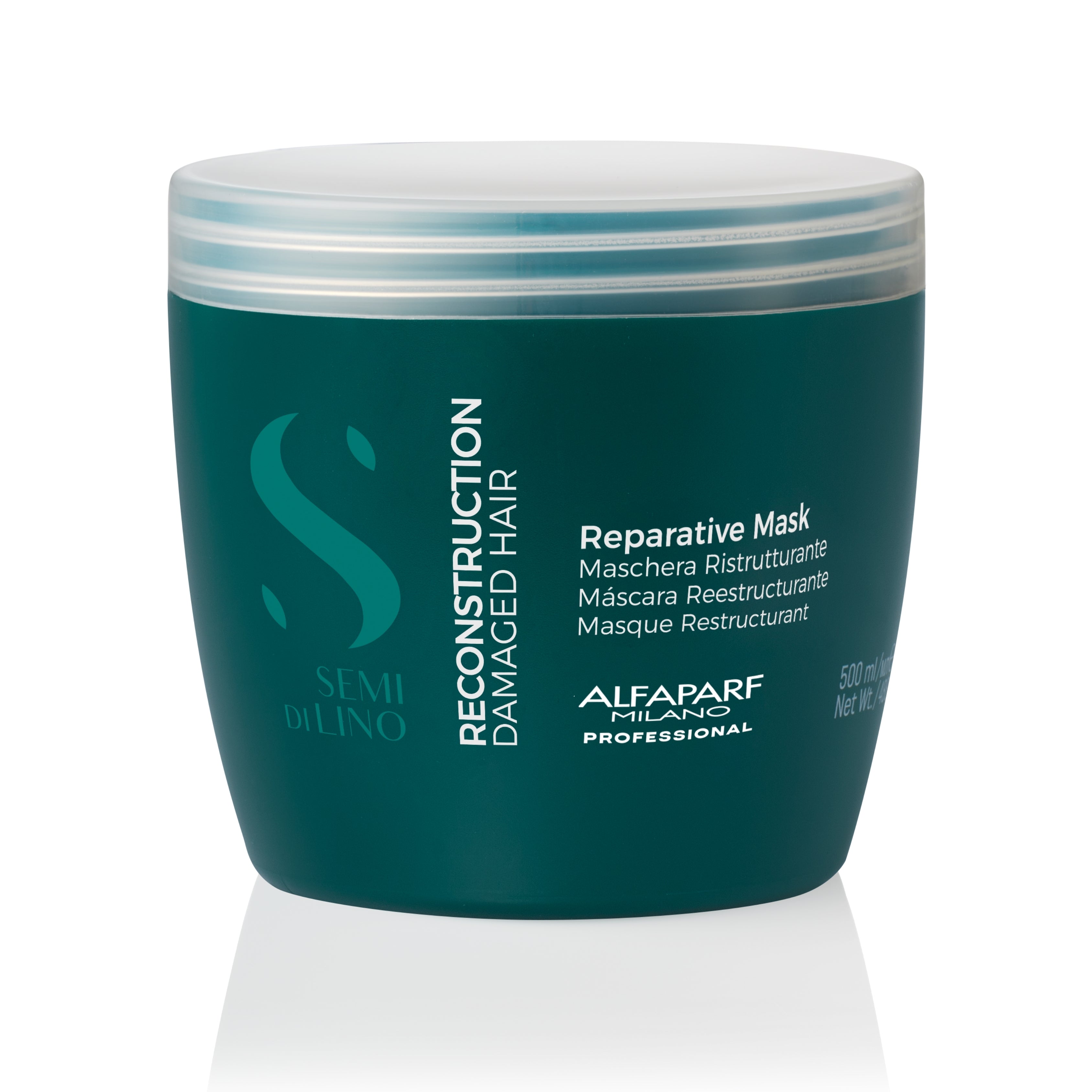 Alfaparf Milano Semi Di Lino Reconstruction Reparative Hair Mask 500 ml