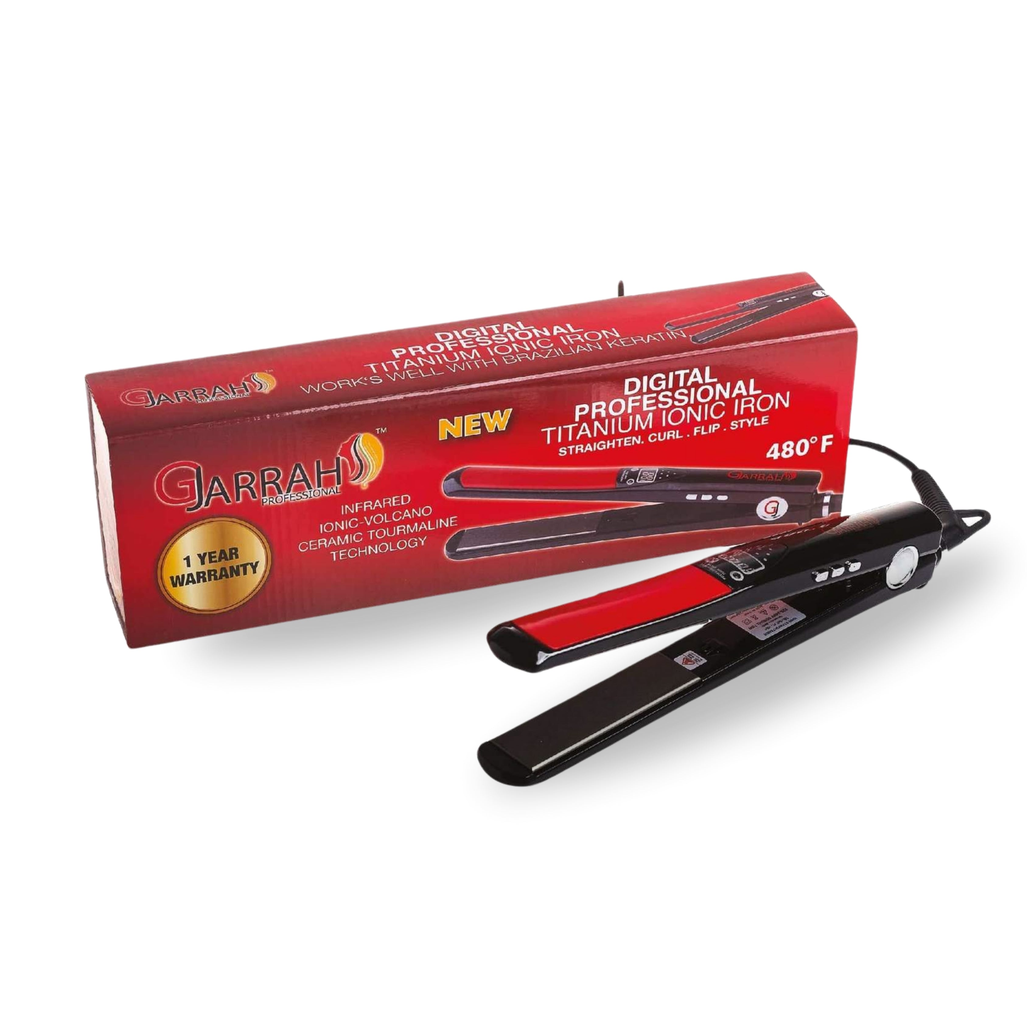 Gjarrah Ceramic Hair Straightener Slim