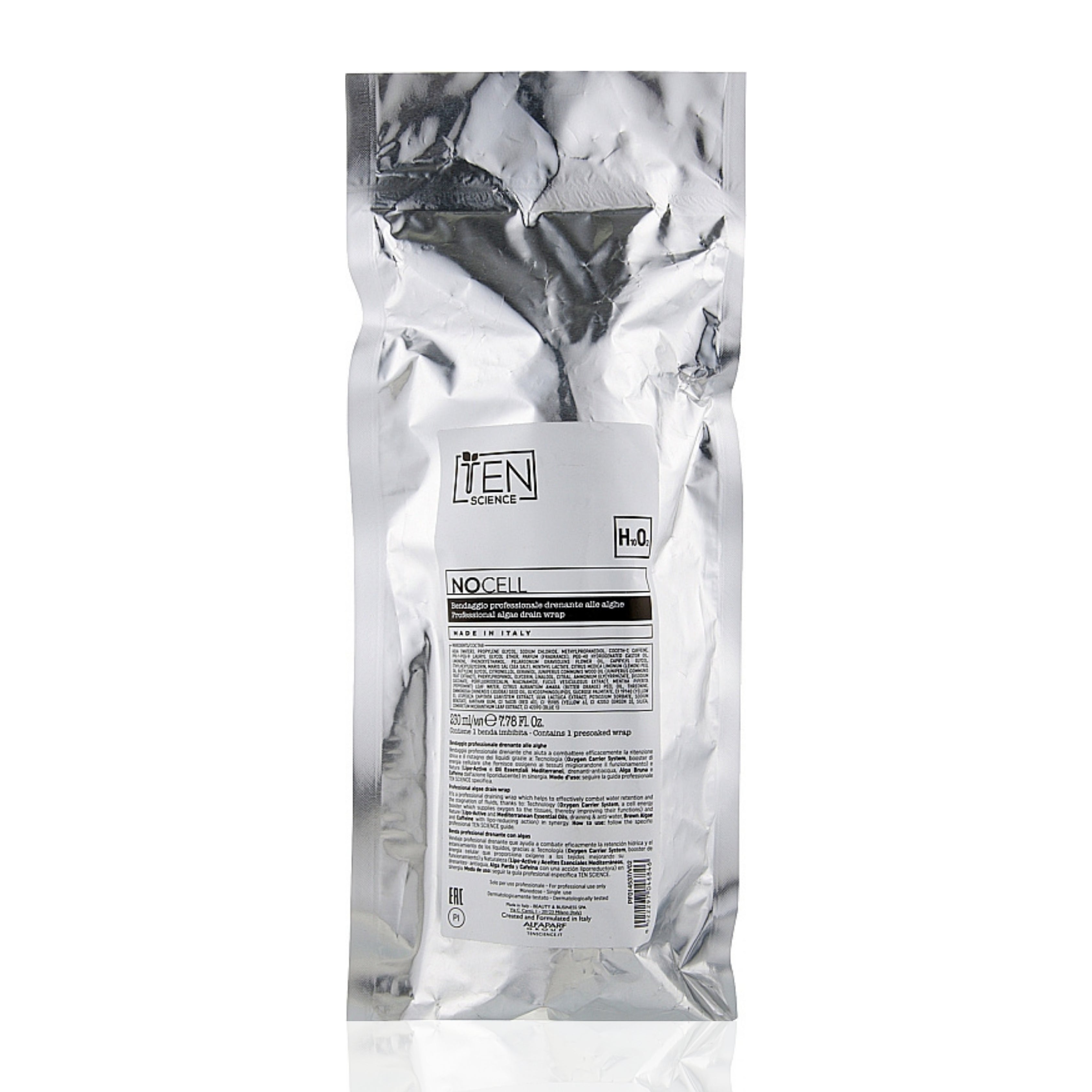 TEN SCIENCE NOCELL PROFESSIONAL DRAINING WRAPS 5 PIECES