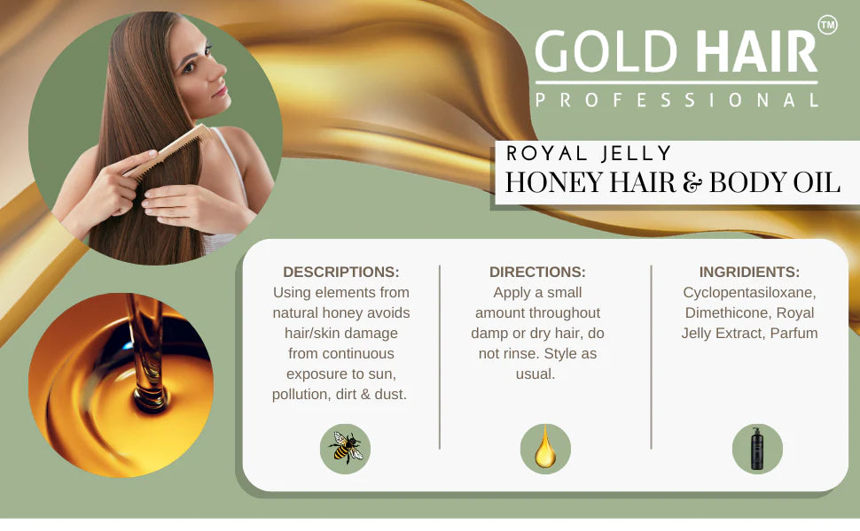 Gold Hair Honey Serum 100ML
