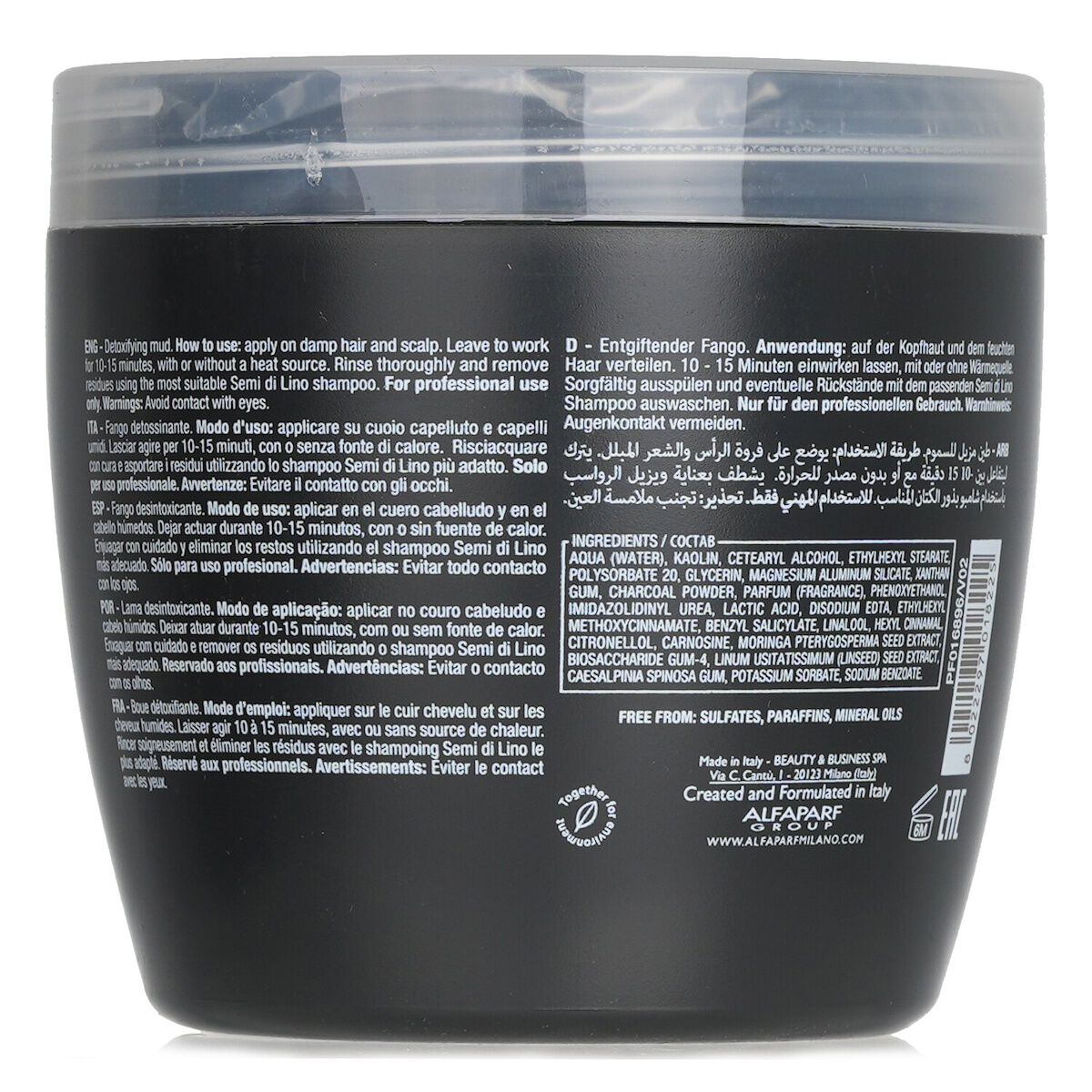 AlfaParf Semi Di Lino Sublime Detoxifying Mud 500ml