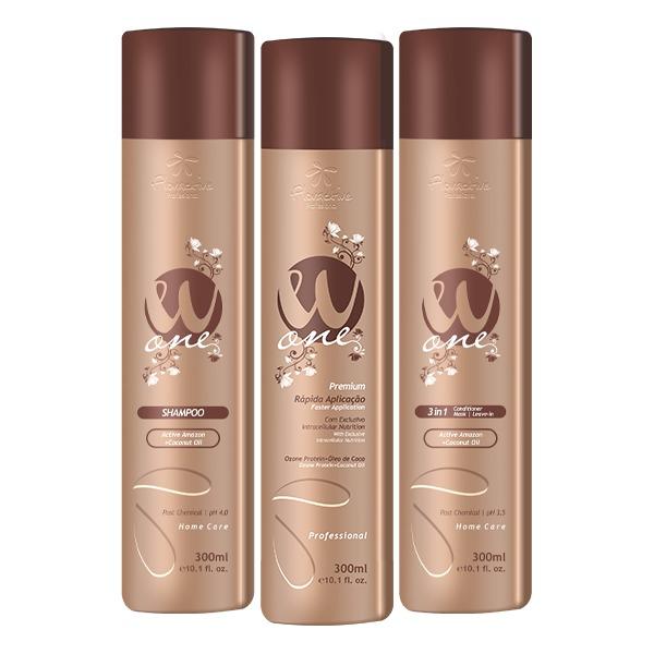 W One Full Kit Shampoo, Conditioner And Protein 300 ML