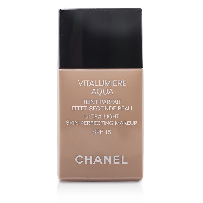 Chanel Vitalumiere Aqua Ultra-Light Skin Perfecting Makeup SPF 15 -12 Beige Rose for Women